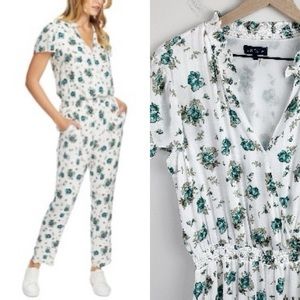 1. State Festival Roses Flutter Sleeve Jumpsuit